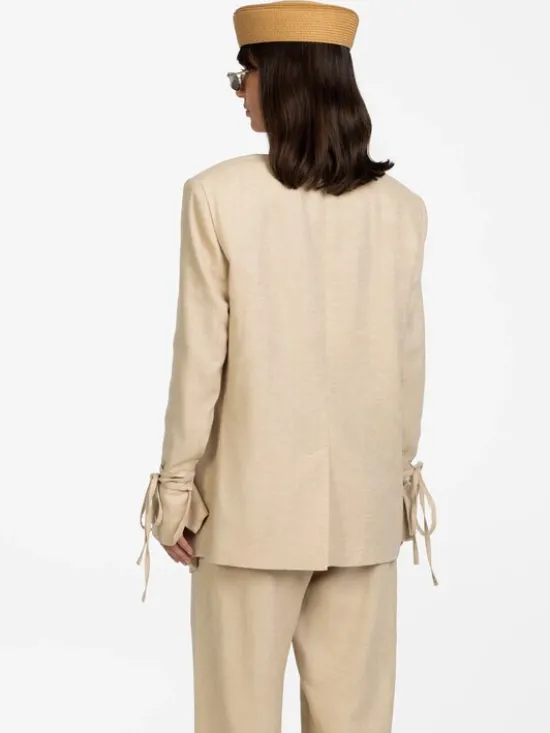 MANDRAGORA Marynarka Torre Beżowy Regular Fit