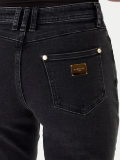 Marciano Guess Jeansy 5BGA03 7147A Czarny Straight Fit