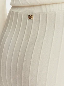 Marciano Guess Spódnica midi G6YD09 Z1061 Kremowy Regular Fit