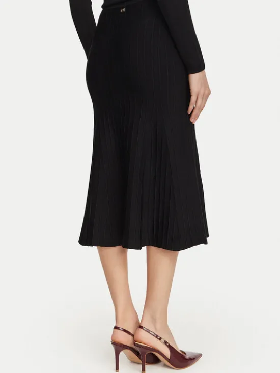 Marciano Guess Spódnica midi G6YD09 Z1061 Czarny Regular Fit