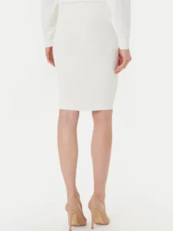 Marciano Guess Spódnica midi 5YGD29 5036Z Biały Slim Fit