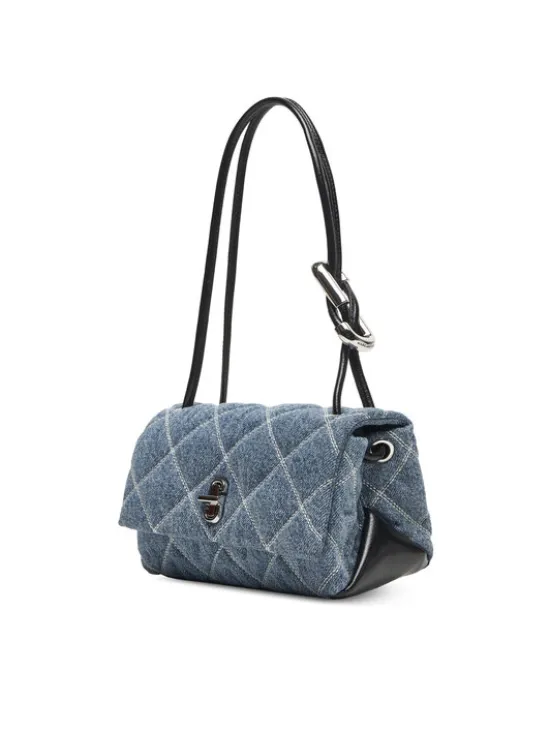Marc Jacobs Torebka The Quilted Denim Mini 2P5HSH013H03 Niebieski