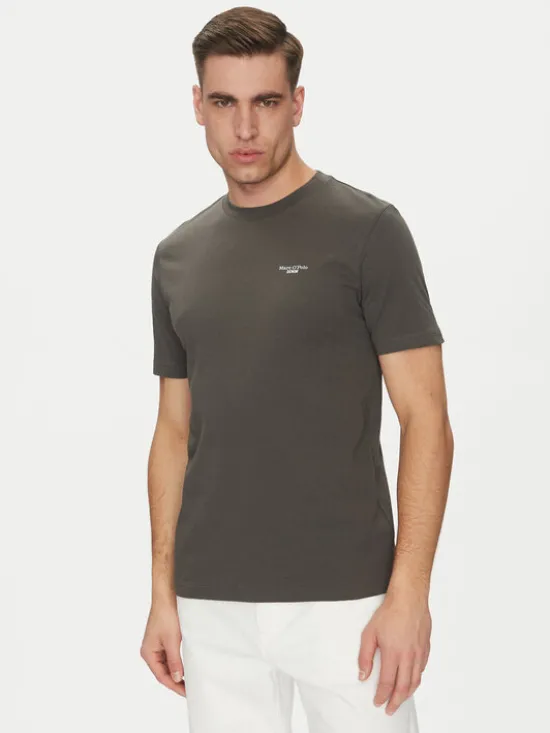 Marc O'Polo Denim Komplet t-shirtów 500 0006 181 Zielony Regular Fit