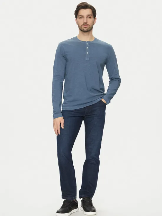 Marc O'Polo Longsleeve 522 2246 52064 Niebieski Regular Fit