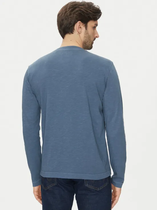 Marc O'Polo Longsleeve 522 2246 52064 Niebieski Regular Fit