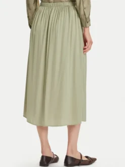 Marc O'Polo Spódnica midi 506 1169 20053 Zielony Flared Fit