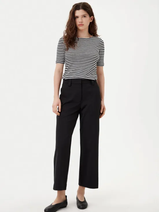 Marc O'Polo T-Shirt B01219651333 Czarny Regular Fit