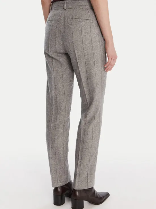 MAX&Co. Spodnie materiałowe Svenzia 2526136094200 Szary Slim Fit
