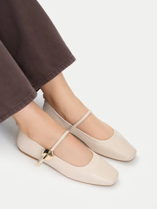 MEXX Baleriny EO-CC2553-1 Beżowy jasny