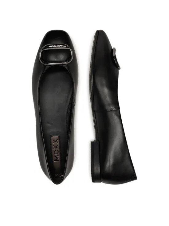 MEXX Baleriny MX/018C-RST Czarny