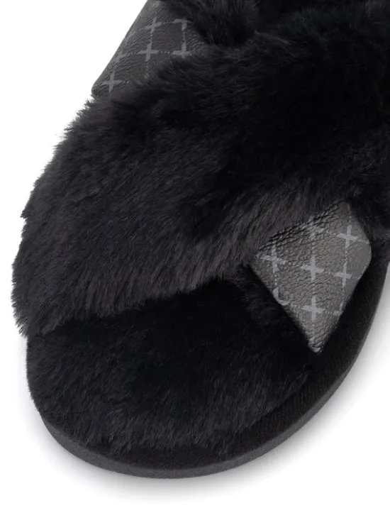 MEXX Kapcie MI002004343W Czarny