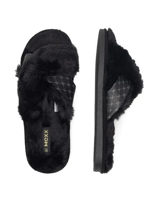 MEXX Kapcie MI002004343W Czarny