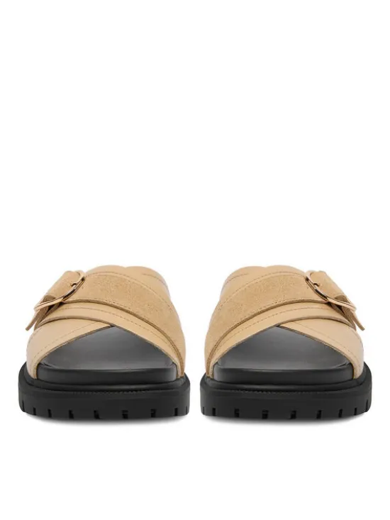 MEXX Klapki EO-HY25006-7 Beżowy