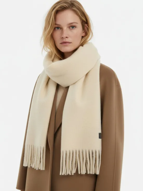 MEXX Szalik CEO-MEXX-W4-001-AW26 Beżowy jasny