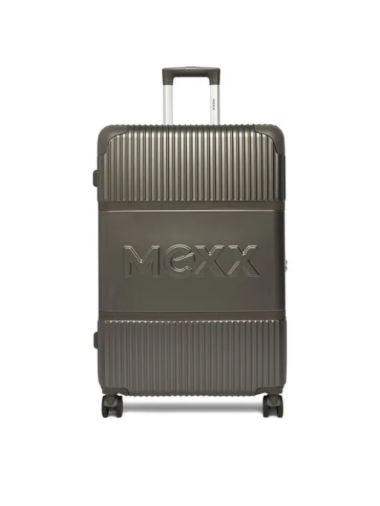 MEXX Walizka duża CEO-MEXX-037-L-SILVER Srebrny