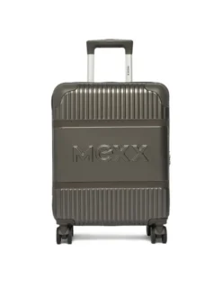 MEXX Walizka kabinowa CEO-MEXX-037-S-SILVER Srebrny