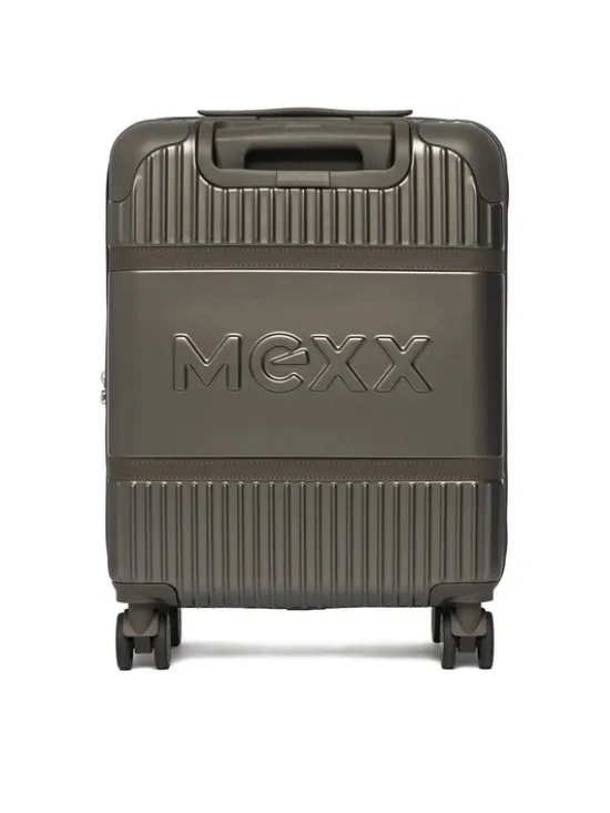 MEXX Walizka kabinowa CEO-MEXX-037-S-SILVER Srebrny