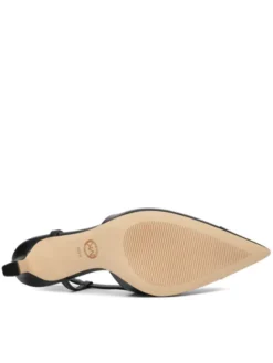 MICHAEL Michael Kors Czółenka Alora Toe Cao Mid Sling 40R6AOMS1L Czarny