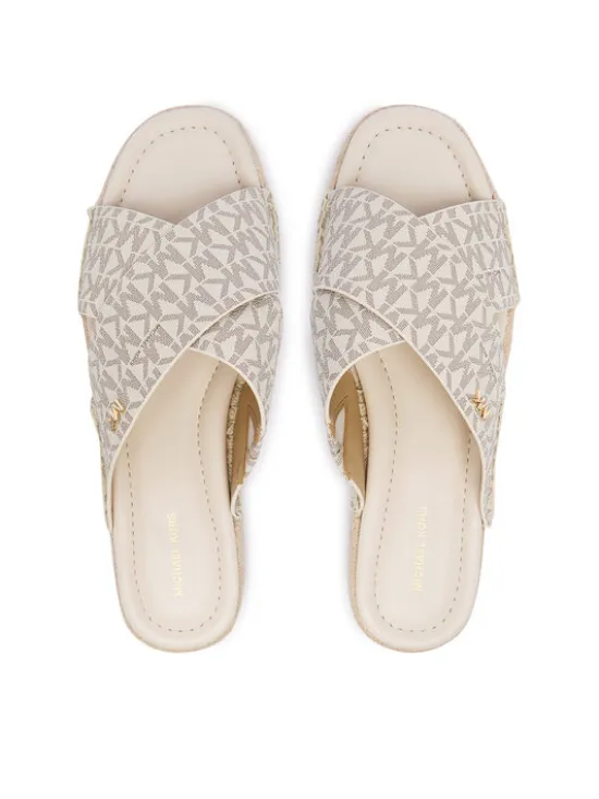 MICHAEL Michael Kors Espadryle Kenzie 40R6KZFS1B Kremowy