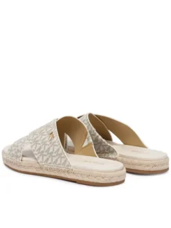 MICHAEL Michael Kors Espadryle Kenzie 40R6KZFS1B Kremowy