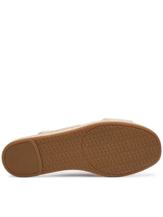 MICHAEL Michael Kors Espadryle Kenzie 40R6KZFS1B Kremowy