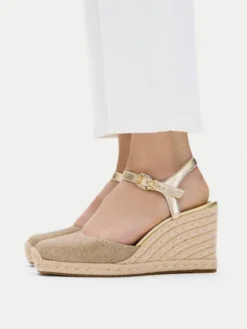 MICHAEL Michael Kors Espadryle Kenzie Wedge 40S6KZMS3D Beżowy