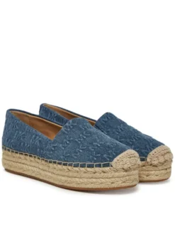 MICHAEL Michael Kors Espadryle Lynn 40S5LYFP1D Granatowy