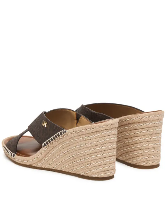 MICHAEL Michael Kors Espadryle Kenzie 40R6KZMS1B Brązowy
