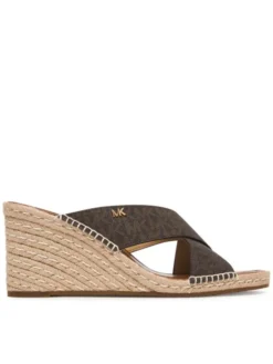 MICHAEL Michael Kors Espadryle Kenzie 40R6KZMS1B Brązowy
