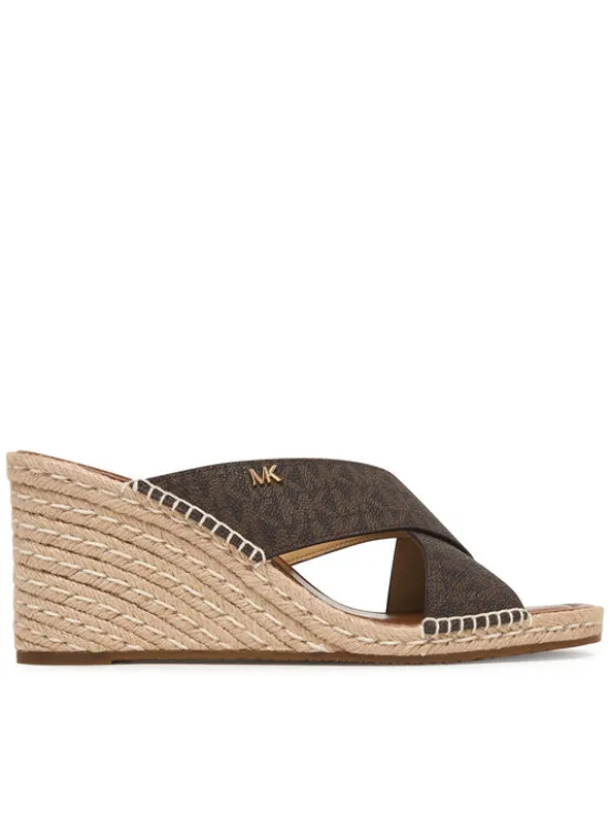 MICHAEL Michael Kors Espadryle Kenzie 40R6KZMS1B Brązowy