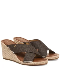 MICHAEL Michael Kors Espadryle Kenzie 40R6KZMS1B Brązowy