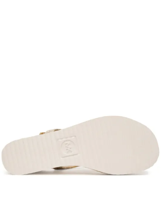 MICHAEL Michael Kors Espadryle Val Thong Wedge 40S6VAMS1B Écru