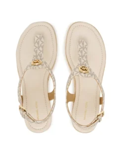 MICHAEL Michael Kors Espadryle Val Thong Wedge 40S6VAMS1B Écru