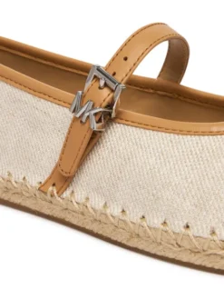 MICHAEL Michael Kors Espadryle Lynn Ballet 40S6LYFP1D Écru