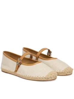 MICHAEL Michael Kors Espadryle Lynn Ballet 40S6LYFP1D Écru