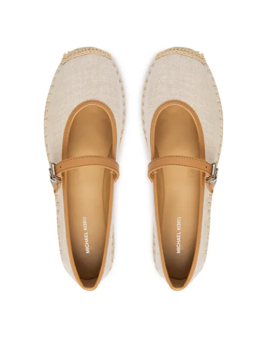 MICHAEL Michael Kors Espadryle Lynn Ballet 40S6LYFP1D Écru
