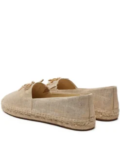 MICHAEL Michael Kors Espadryle Nori 40R4NRFP1D Złoty