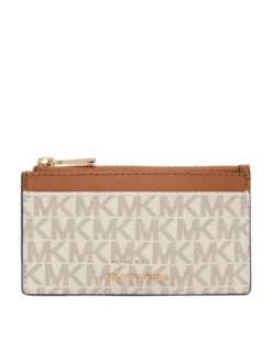 MICHAEL Michael Kors Etui na karty kredytowe 32F5GJ6D8B Écru