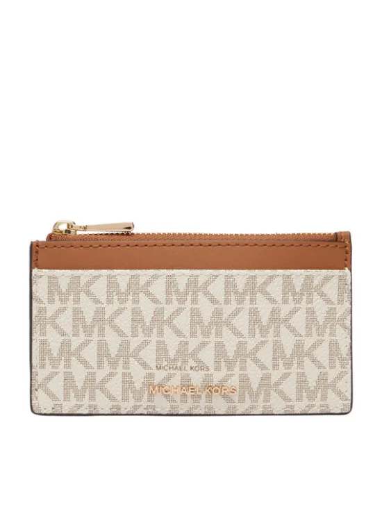MICHAEL Michael Kors Etui na karty kredytowe 32F5GJ6D8B Écru