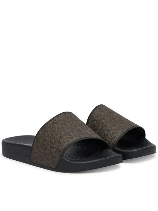 MICHAEL Michael Kors Klapki 42R0JSFA3Q Brązowy