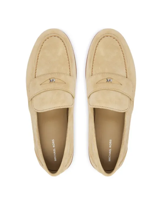 MICHAEL Michael Kors Mokasyny Wesley 42S6HUFS1S Beżowy