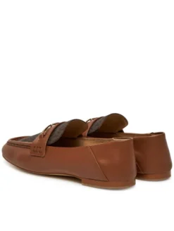 MICHAEL Michael Kors Mokasyny Lena Loafer 40S5LEFP2B Brązowy
