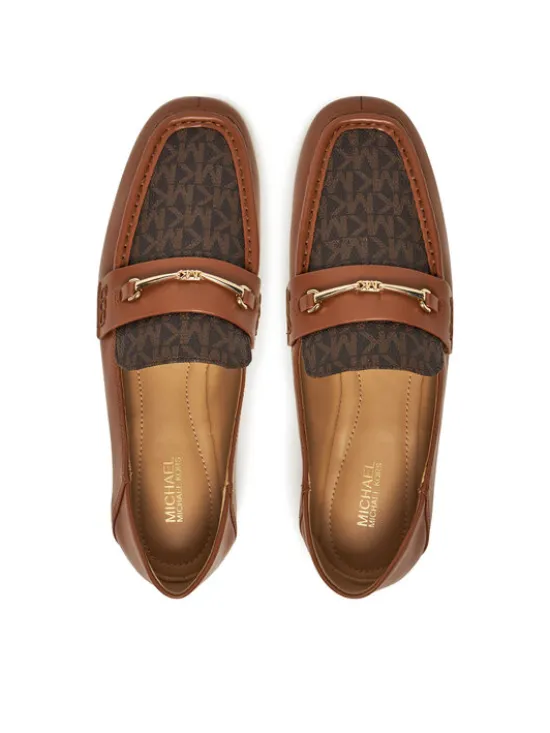 MICHAEL Michael Kors Mokasyny Lena Loafer 40S5LEFP2B Brązowy