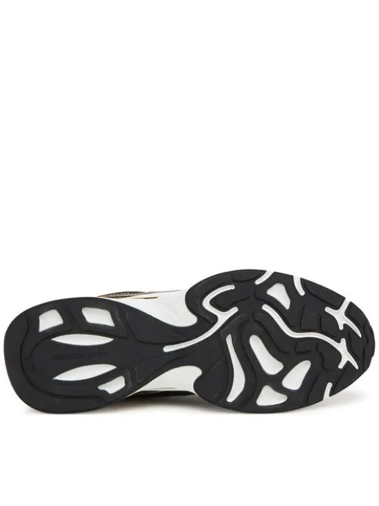 MICHAEL Michael Kors Sneakersy Riley 43S5RLFS2B Brązowy