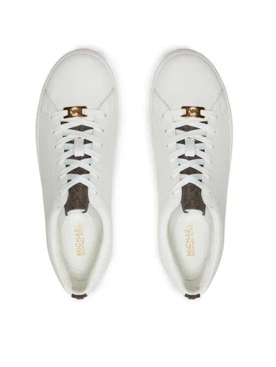 MICHAEL Michael Kors Sneakersy Keaton Lace Up 43R4KTFS2L Biały
