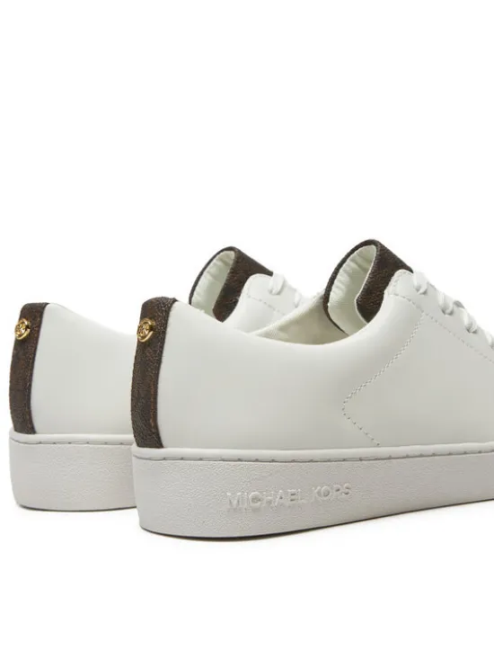 MICHAEL Michael Kors Sneakersy Keaton Lace Up 43R4KTFS2L Biały