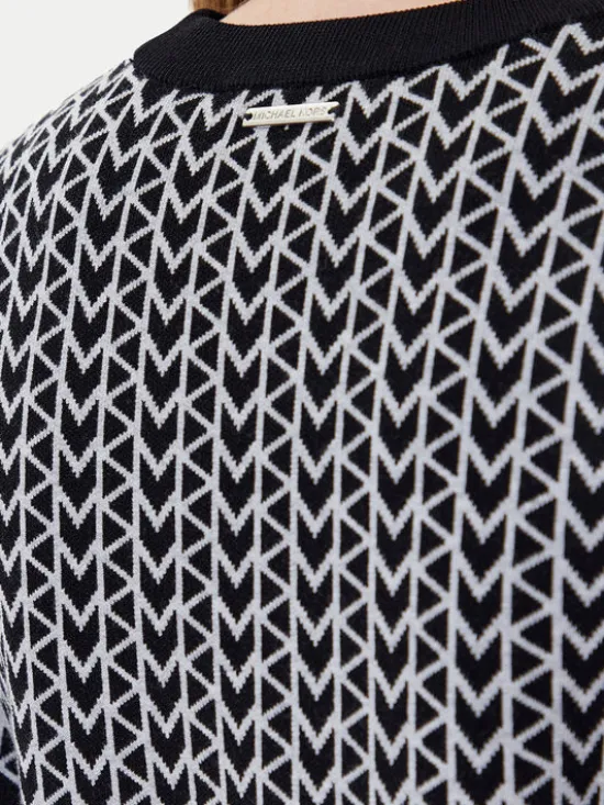 MICHAEL Michael Kors Sweter MT56198HQG Szary Regular Fit