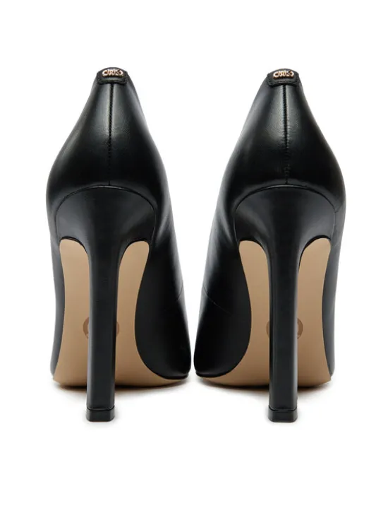 MICHAEL Michael Kors Szpilki Amara leather Pump 40S4AMHP1L Czarny