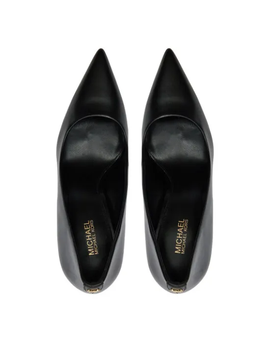 MICHAEL Michael Kors Szpilki Amara leather Pump 40S4AMHP1L Czarny
