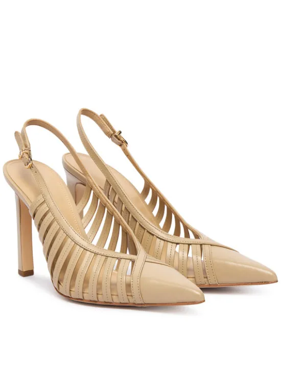MICHAEL Michael Kors Szpilki Adriana 40T6ADHP1L Beżowy